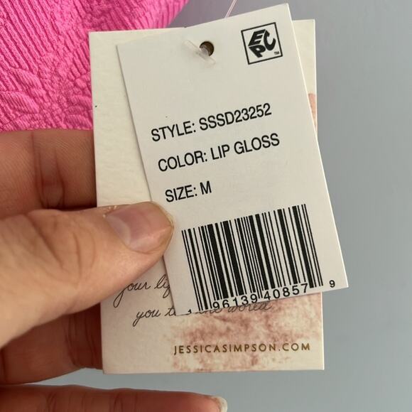 Womens Jessica Simpson Bikini Top Size Medium - Picture 4 of 8